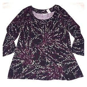 Kim Rogers Scoop Neck Blouse